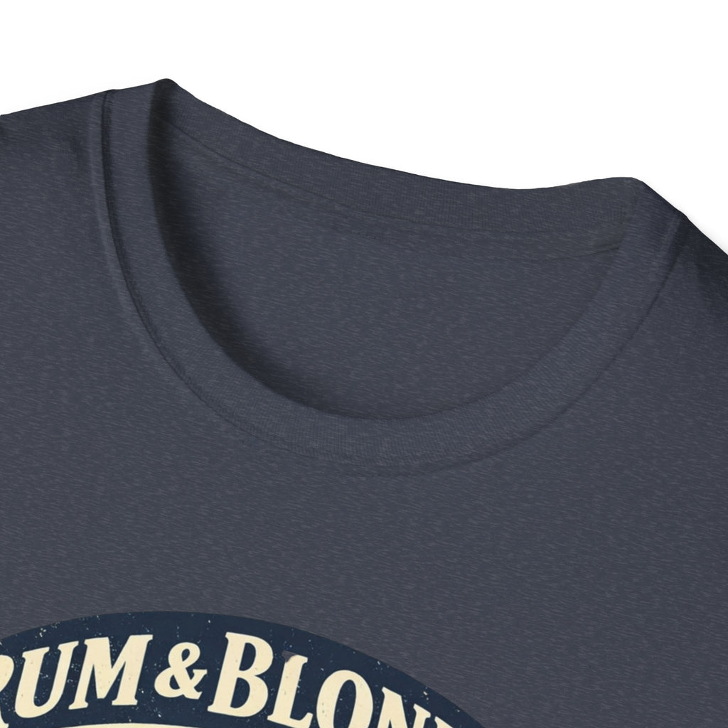 Rum & Blonds Vintage Pinup T-Shirt — 'Good Decisions Not Included' Beach Tee
