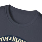 Rum & Blonds Vintage Pinup T-Shirt — 'Good Decisions Not Included' Beach Tee