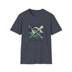 Paddle & Waves T‑Shirt — "Unedited Unfiltered" Kayaking Graphic Tee
