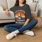 Life Is Better on Two Hulls T-Shirt – Wind and Tide Club