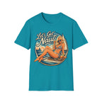 Let's Get Nautical T-Shirt – Retro Pinup Beach Sailing Graphic Tee