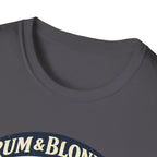 Rum & Blonds Vintage Pinup T-Shirt — 'Good Decisions Not Included' Beach Tee
