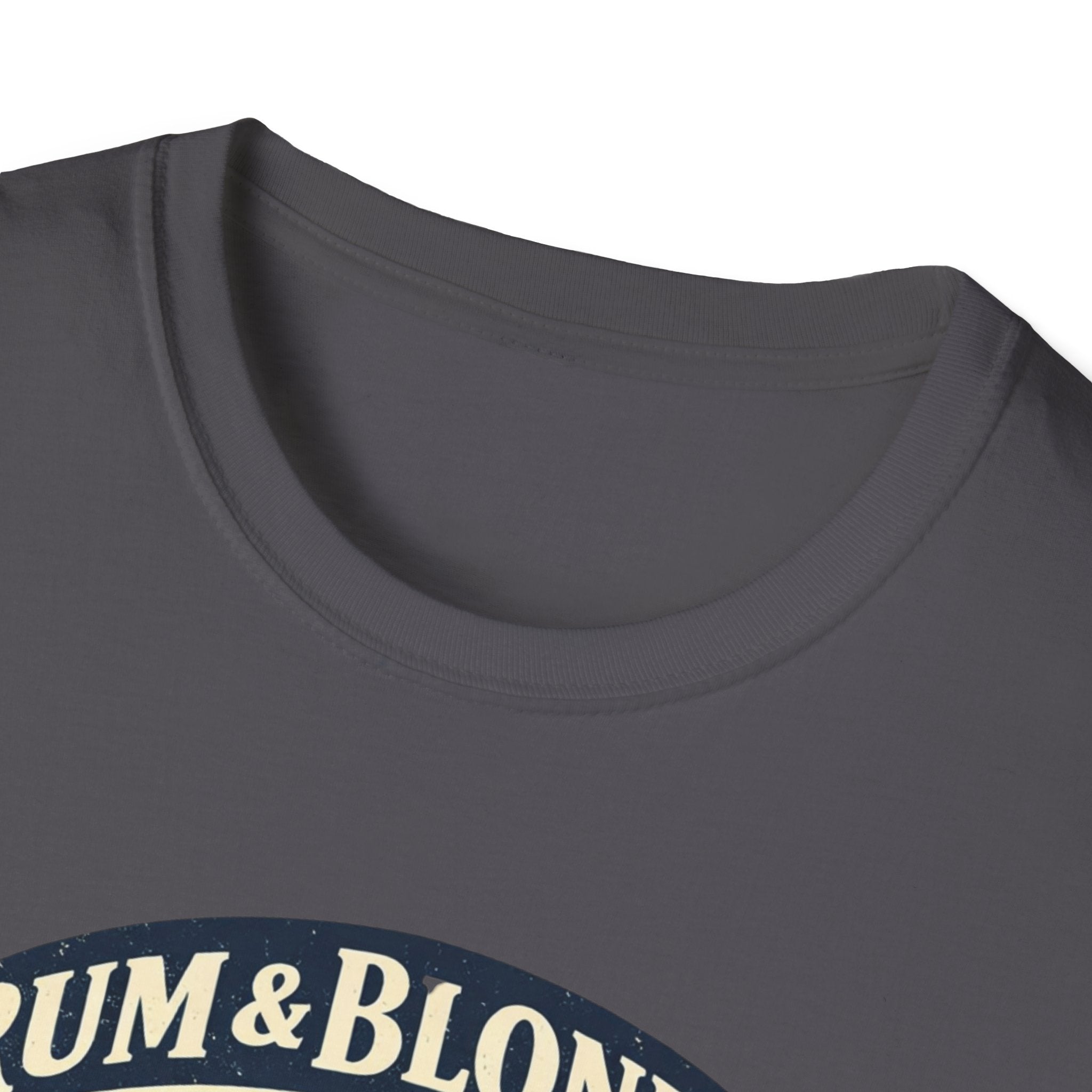 Rum & Blonds Vintage Pinup T-Shirt — 'Good Decisions Not Included' Beach Tee