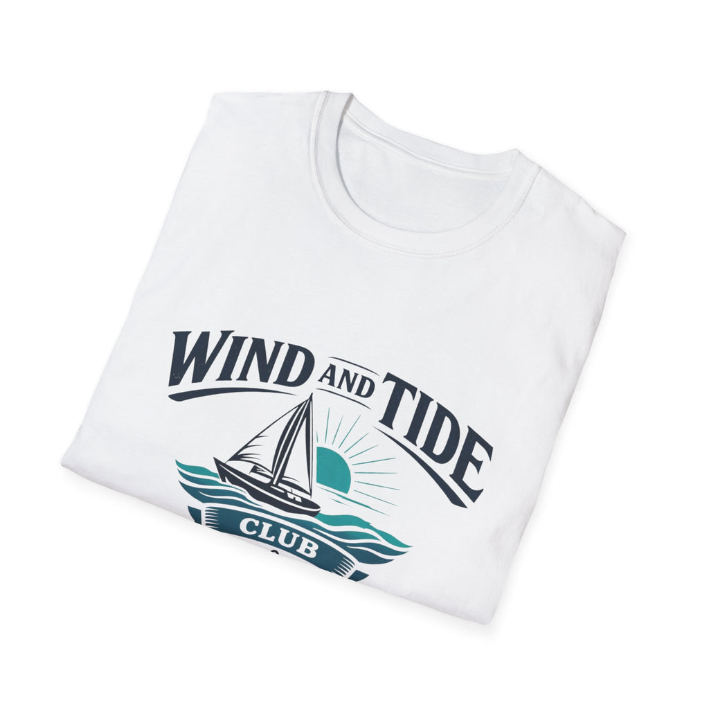 Wind and Tide Club Sailing T-Shirt — Nautical Boat Tee