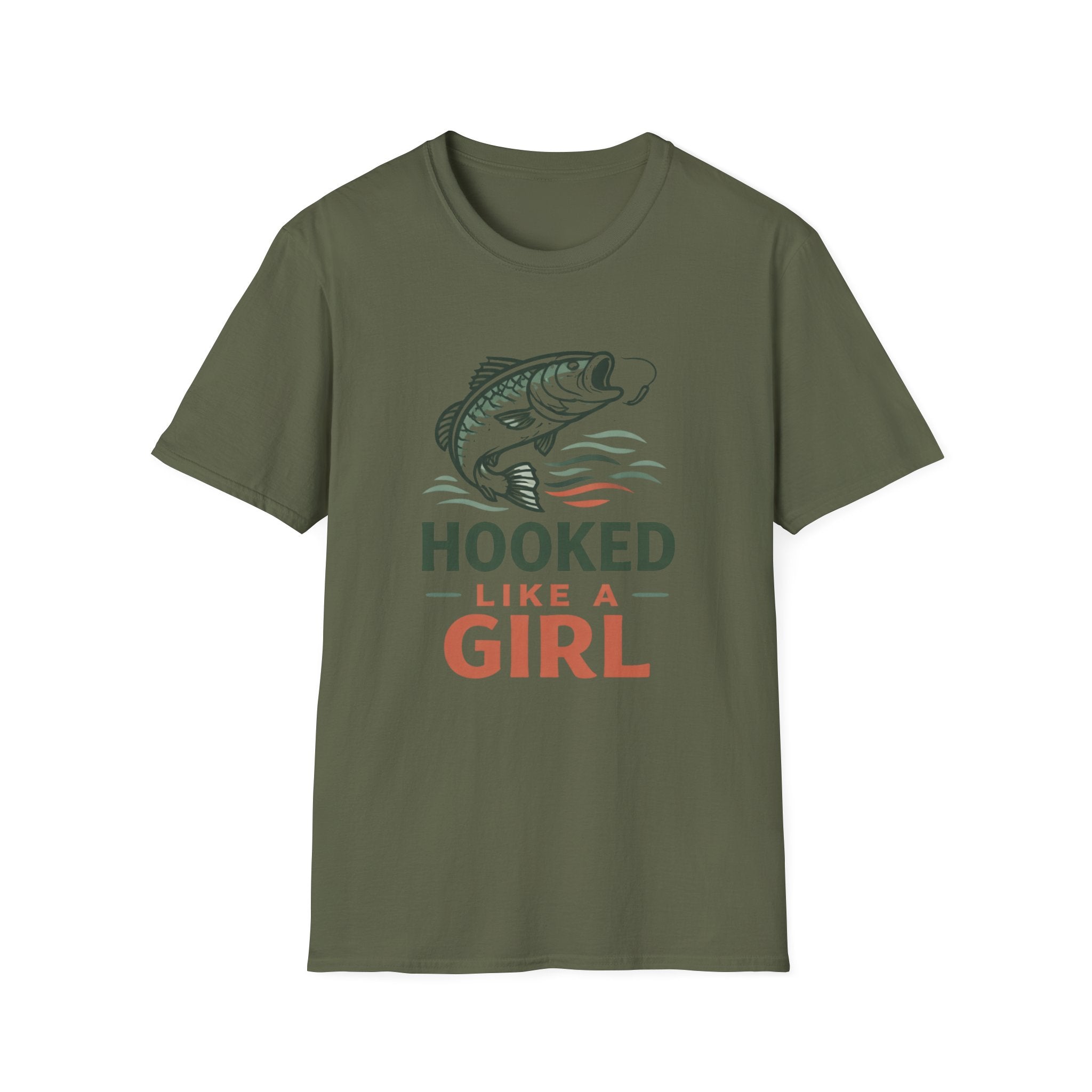 Hooked Like a Girl T-Shirt