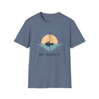 Sailboat "We Made It" T-Shirt — Sunset Nautical Tee