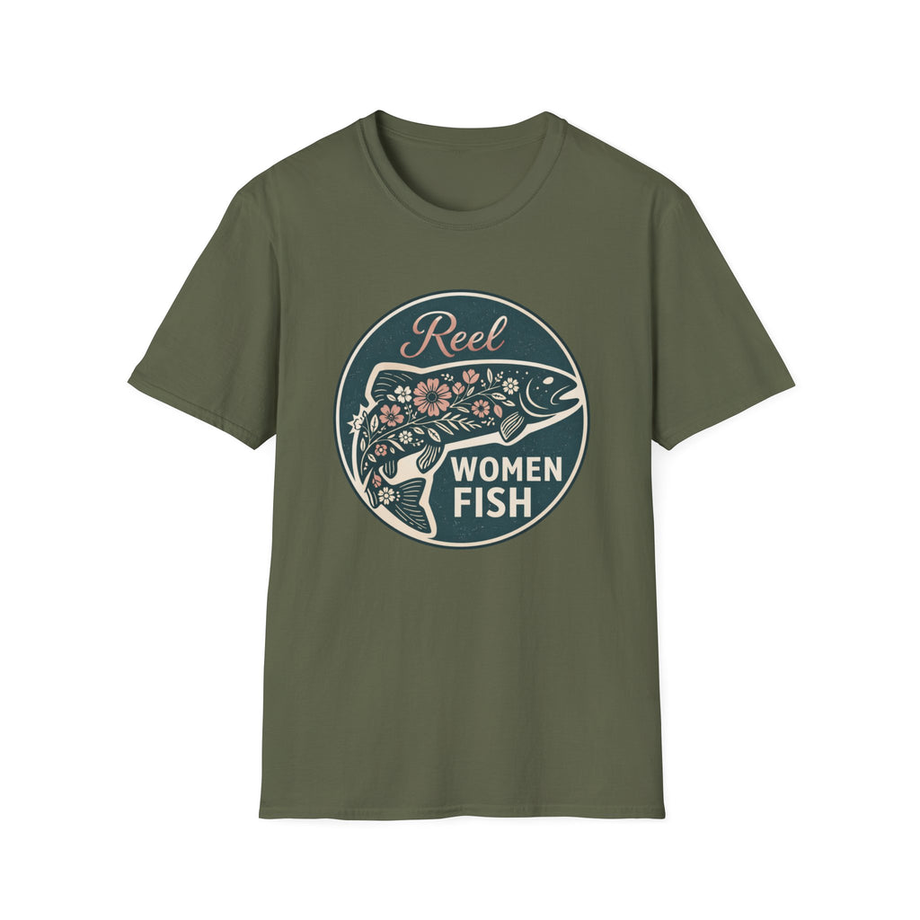 Reel Women Fish T-Shirt
