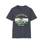 Get Wet Sailing T-Shirt — “F*ck the Forecast” Stormy Boat Graphic Tee